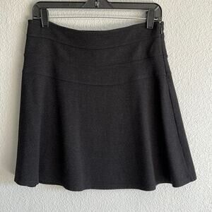 Athleta Gray Ponte Twill Skyose Skirt